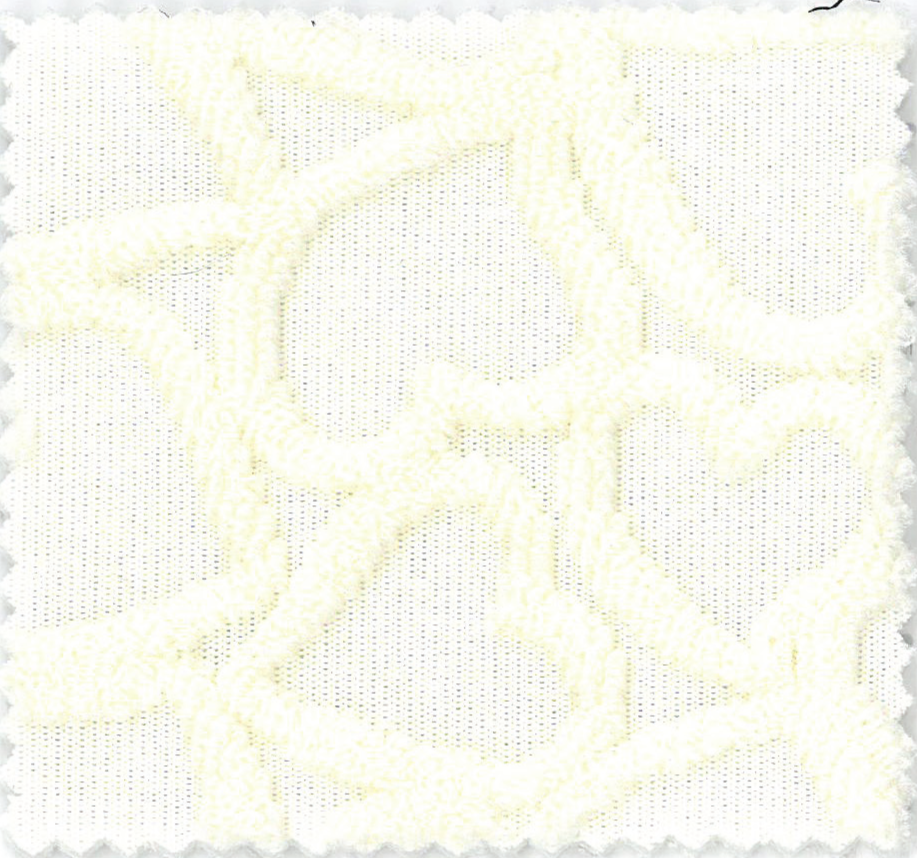 Chelsea - col.2 crem deschid cu model de inimioare reliefate